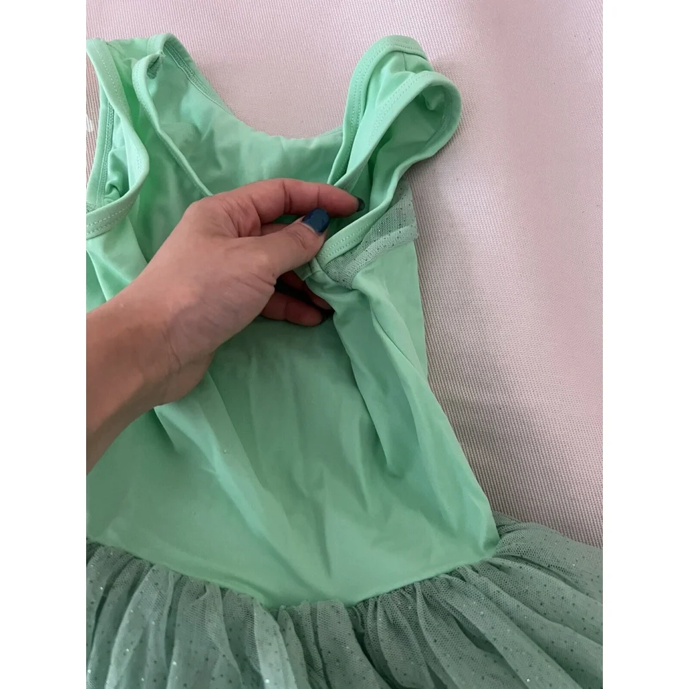 Weissman Small Child Customized Green Dance Costume